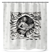 Vinyl Vibes Shower Curtain